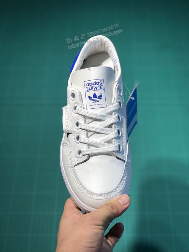 Adidas鞋 B41825 頭層皮 2019新款 阿迪達斯復古聯名款 Adidas低幫鞋 男女同款  hdx13315